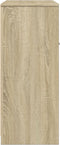 vidaXL - Badkamerkast - 60x33x80 - cm - spaanplaat - sonoma - eikenkleurig