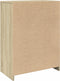 vidaXL - Badkamerkast - 60x33x80 - cm - spaanplaat - sonoma - eikenkleurig