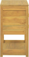 vidaXL - Badkamerkast - 60x40x75 - cm - massief - teakhout