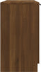 vidaXL - Badkamerkast - 64,5x33,5x59 - cm - bewerkt - hout - bruin - eikenkleur