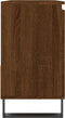 vidaXL - Badkamerkast - 65x33x60 - cm - bewerkt - hout - bruin - eikenkleur