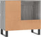 vidaXL - Badkamerkast - 65x33x60 - cm - bewerkt - hout - grijs - sonoma - eikenkleurig