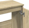 vidaXL - Badkamerkast - 65x33x60 - cm - bewerkt - hout - sonoma - eikenkleurig
