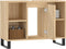 vidaXL - Badkamerkast - 80x33x60 - cm - bewerkt - hout - sonoma - eikenkleurig