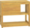 vidaXL - Badkamerkast - 85x40x75 - cm - massief - teakhout