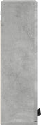 vidaXL - Badkamerkast - wandgemonteerd - 32x20x67 - cm - betongrijs