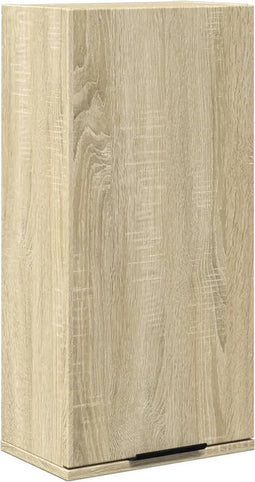 vidaXL - Badkamerkast - wandgemonteerd - 32x20x67 - cm - sonoma - eikenkleurig