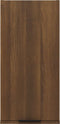 vidaXL - Badkamerkast - wandgemonteerd - 32x20x67 - cm - bruineikenkleurig