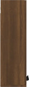 vidaXL - Badkamerkast - wandgemonteerd - 32x20x67 - cm - bruineikenkleurig