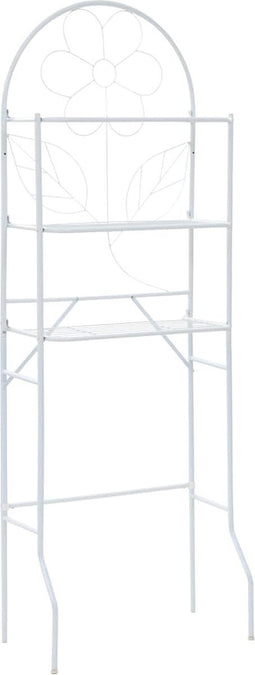 vidaXL - Badkamerrek - 60x33x174 - cm - wit