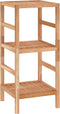 vidaXL - Badkamerrekje - 35,5x35,5x79 - cm - massief - walnotenhout