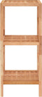vidaXL - Badkamerrekje - 35,5x35,5x79 - cm - massief - walnotenhout