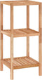 vidaXL - Badkamerrekje - 36x36x79 - cm - massief - walnotenhout