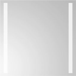 vidaXL - Badkamerspiegel - LED - 40x40 - cm