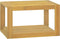 vidaXL - Badkamerwandkast - 60x45x35 - cm - massief - teakhout