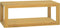 vidaXL - Badkamerwandkast - 90x45x35 - cm - massief - teakhout