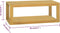 vidaXL - Badkamerwandkast - 90x45x35 - cm - massief - teakhout