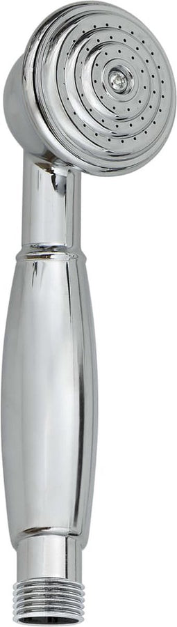vidaXL Badkraan tweeknops en handdouche chroom