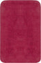 vidaXL - Badmattenset - stof - fuchsia - 3-delig