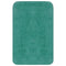 vidaXL - Badmattenset - stof - turquoise - 2-delig