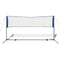 vidaXL - Badminton - net - met - shuttles - 300x155 - cm