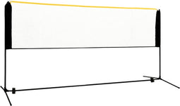 vidaXL - Badmintonnet - verstelbaar - 300x103x94-158 - cm - metaal