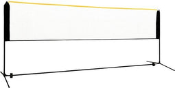 vidaXL - Badmintonnet - verstelbaar - 400x103x94-158 - cm - metaal