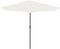 vidaXL - Balkonparasol - half - met - aluminium - paal - 300x155 - cm - zandkleurig