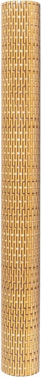 vidaXL - Balkonscherm - 1000x100 - cm - poly - rattan - lichtbruin