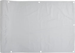 vidaXL - Balkonscherm - 1000x120 - cm - PVC - grijs