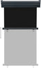 vidaXL - Balkonscherm - 105x250 - cm - zwart