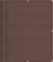 vidaXL - Balkonscherm - 120x1000 - cm - 100% - oxford - polyester - bruin