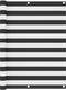 vidaXL - Balkonscherm - 120x300 - cm - oxford - stof - antraciet - en - wit