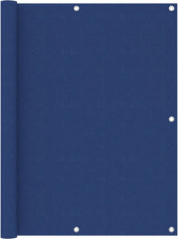 vidaXL - Balkonscherm - 120x300 - cm - oxford - stof - blauw