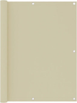 vidaXL - Balkonscherm - 120x300 - cm - oxford - stof - crème