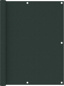 vidaXL - Balkonscherm - 120x300 - cm - oxford - stof - donkergroen