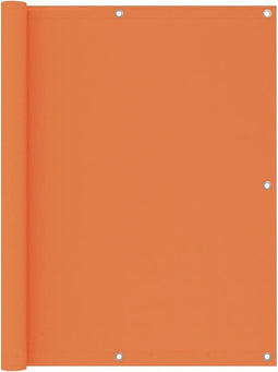 vidaXL - Balkonscherm - 120x300 - cm - oxford - stof - oranje