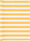 vidaXL - Balkonscherm - 120x300 - cm - oxford - stof - wit - en - geel