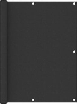 vidaXL - Balkonscherm - 120x400 - cm - oxford - stof - antraciet