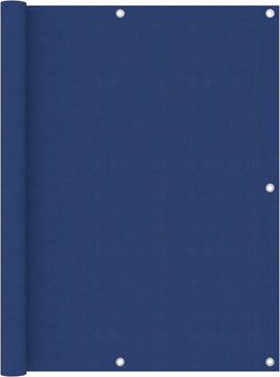 vidaXL - Balkonscherm - 120x400 - cm - oxford - stof - blauw