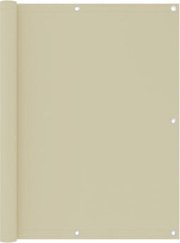 vidaXL - Balkonscherm - 120x400 - cm - oxford - stof - crème