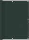 vidaXL - Balkonscherm - 120x400 - cm - oxford - stof - donkergroen