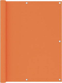 vidaXL - Balkonscherm - 120x400 - cm - oxford - stof - oranje