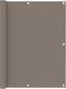 vidaXL - Balkonscherm - 120x400 - cm - oxford - stof - taupe