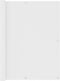 vidaXL - Balkonscherm - 120x400 - cm - oxford - stof - wit
