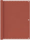 vidaXL - Balkonscherm - 120x500 - cm - HDPE - terracotta