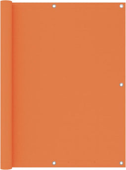 vidaXL - Balkonscherm - 120x500 - cm - oxford - stof - oranje