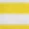 vidaXL - Balkonscherm - 120x600 - cm - HDPE - geel - en - wit