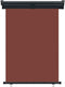 vidaXL - Balkonscherm - 125x250 - cm - bruin