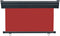 vidaXL - Balkonscherm - 125x250 - cm - rood